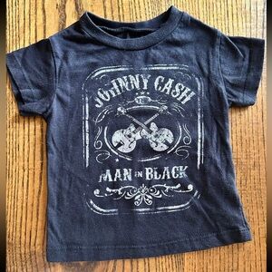 “Man In Black” Kids Johnny Cash Tee